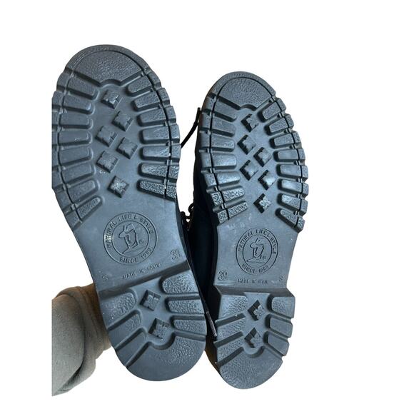 Havana Joe Black Leather Classic Chukka Ankle Boots Women's Size 39 Natural Life - Picture 3 of 6